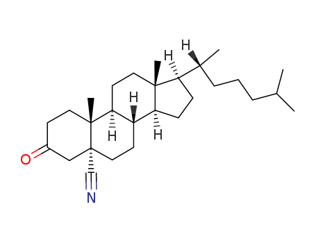 3-Oxo-5α-cholestane-5-carbonitrile