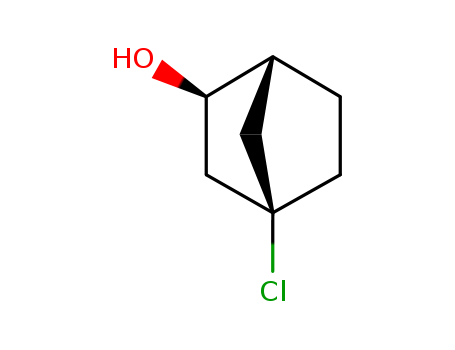 Molecular Structure of 19916-71-3 (Bicyclo[2.2.1]heptan-2-ol, 4-chloro-, (1R,2R,4R)-rel-)