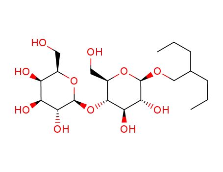Molecular Structure of 869668-28-0 (2-PROPYL-1-PENTYL MALTOPYRANOSIDE)