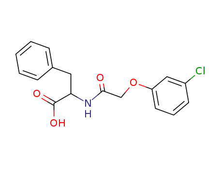 2-[2-(3-Chloro-phenoxy)-acetylamino]-3-phenyl-propionic acid