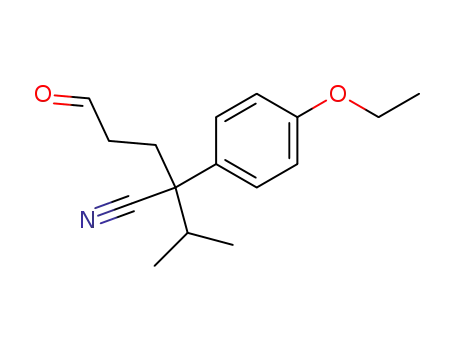 2-(4-Ethoxy-phenyl)-2-isopropyl-5-oxo-pentanenitrile