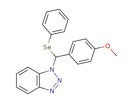 1-[(4-Methoxy-phenyl)-phenylselanyl-methyl]-1H-benzotriazole
