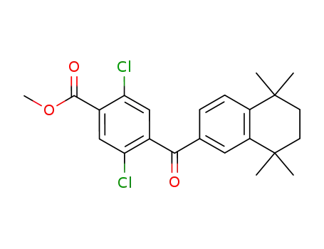 2,5-dichloro-4-(5,5,8,8-tetramethyl-5,6,7,8-tetrahydro-naphthalene-2-carbonyl)-benzoic acid methyl ester