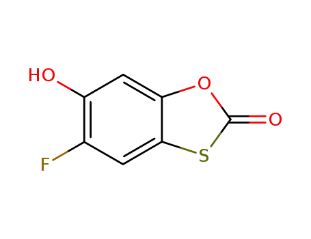 5-Fluoro-6-hydroxy-benzo[1,3]oxathiol-2-one