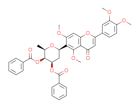 torosaflavone trimethylether dibenzoate