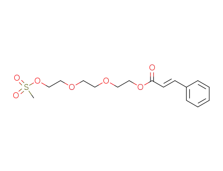 Molecular Structure of 192988-50-4 (2-Propenoic acid, 3-phenyl-,
10,10-dioxido-3,6,9-trioxa-10-thiaundec-1-yl ester, (E)-)