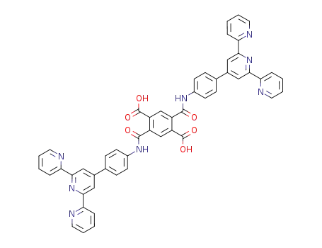 2,5-Bis-(4-[2,2';6',2'']terpyridin-4'-yl-phenylcarbamoyl)-terephthalic acid