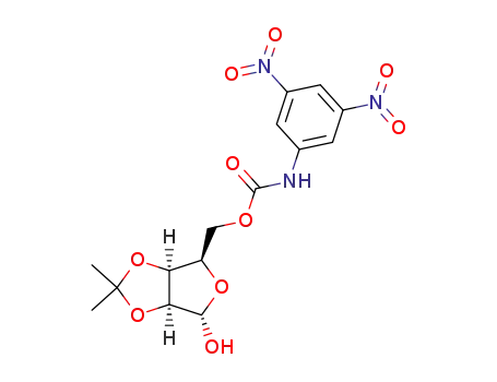5-O-(3,5-dinitrophenyl)carbamoyl-2,3-O-isopropylidene-α-D-lyxofuranose