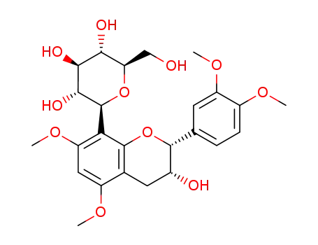 (2S,3R,4R,5S,6R)-2-[(2R,3R)-2-(3,4-Dimethoxy-phenyl)-3-hydroxy-5,7-dimethoxy-chroman-8-yl]-6-hydroxymethyl-tetrahydro-pyran-3,4,5-triol