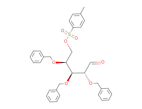 Toluene-4-sulfonic acid (2S,3S,4R)-2,3,4-tris-benzyloxy-5-oxo-pentyl ester