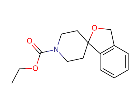 Molecular Structure of 42191-83-3 (ethyl 3H-spiro[isobenzofuran-1,4'-piperidine]-1'-carboxylate)