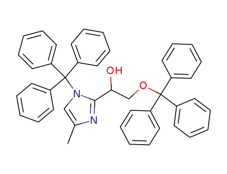 1-(4-Methyl-1-trityl-1H-imidazol-2-yl)-2-trityloxy-ethanol