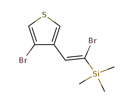 [(Z)-1-Bromo-2-(4-bromo-thiophen-3-yl)-vinyl]-trimethyl-silane