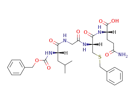 Z-Leu-Gly-Cys(Bzl)-Gln-OH