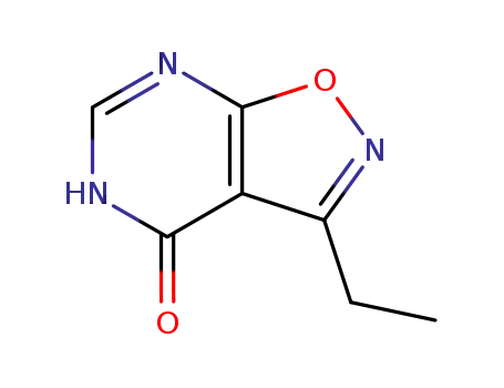 Isoxazolo[5,4-d]pyrimidin-4(5H)-one, 3-ethyl- (9CI)