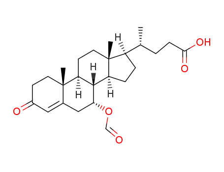 7α-formyloxy-3-oxo-4-cholenic acid