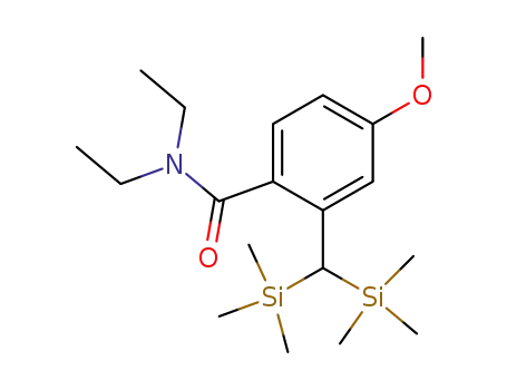 2-[Bis(trimethylsilyl)methyl]-N,N-diethyl-4-methoxybenzamide