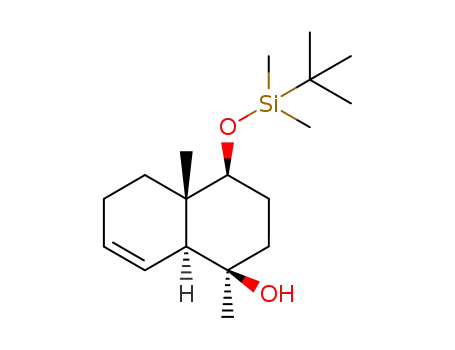 (1R,4S,4aS,8aS)-4-(tert-Butyl-dimethyl-silanyloxy)-1,4a-dimethyl-1,2,3,4,4a,5,6,8a-octahydro-naphthalen-1-ol