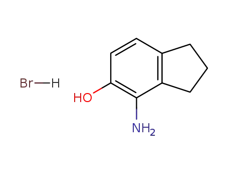 1H-Inden-5-ol, 4-amino-2,3-dihydro-, hydrobromide