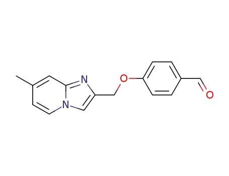 4-(7-Methyl-imidazo[1,2-a]pyridin-2-ylmethoxy)-benzaldehyde