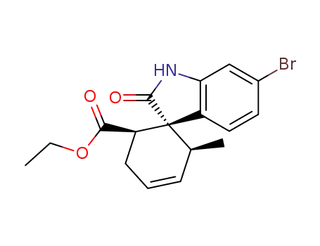 ethyl 6'-bromo-1',2'-dihydro-6-methyl-2'-oxospiro<4-cyclohexene-1,3'-<3H>indole>-2-carboxylate
