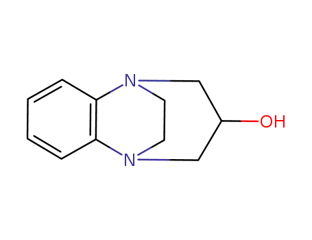 Molecular Structure of 138792-65-1 (1,5-Ethano-2H-1,5-benzodiazepin-3-ol,3,4-dihydro-,(1-alpha-,3-alpha-,5-alpha-)-(9CI))