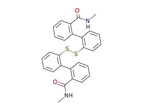 N-methyl 2-biphenyl-2'-carboxamide disulfide