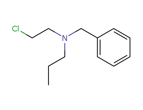 Molecular Structure of 767576-84-1 (Benzyl-(2-chloro-ethyl)-propyl-amine)