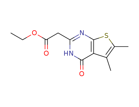 Thieno[2,3-d]pyriMidine-2-aceticacid, 1,4-dihydro-5,6-diMethyl-4-oxo-, ethyl ester