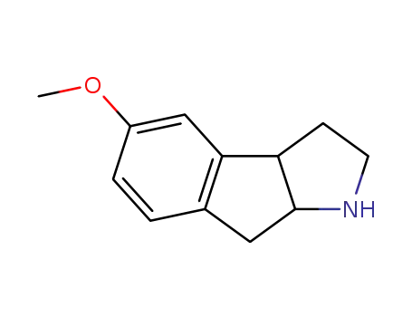 1,2,3,3a,8,8a-hexahydro-5-methoxyindeno<2,1-b>pyrrole