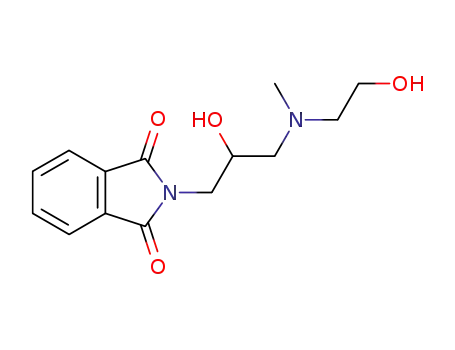 2-{2-Hydroxy-3-[(2-hydroxy-ethyl)-methyl-amino]-propyl}-isoindole-1,3-dione