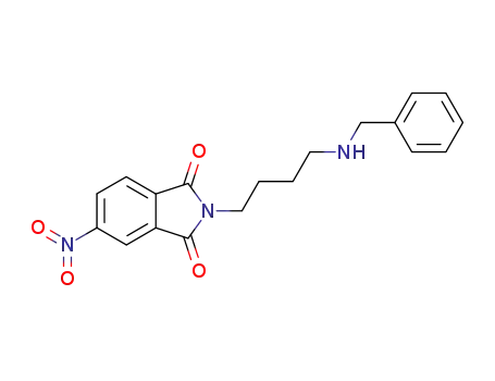 5-nitro-2-<4-<N-(phenylmethyl)amino>butyl>-1H-isoindole-1,3(2H)-dione