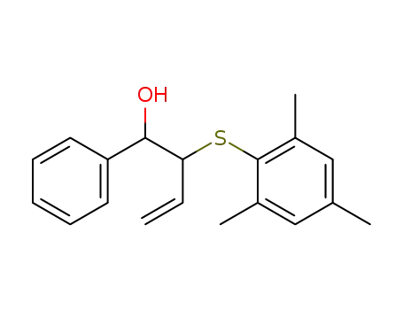 1-phenyl-2-(2,4,6-trimethylphenylthio)but-3-en-1-ol