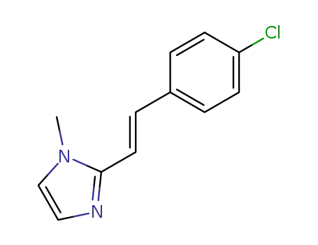 2-[(E)-2-(4-Chloro-phenyl)-vinyl]-1-methyl-1H-imidazole