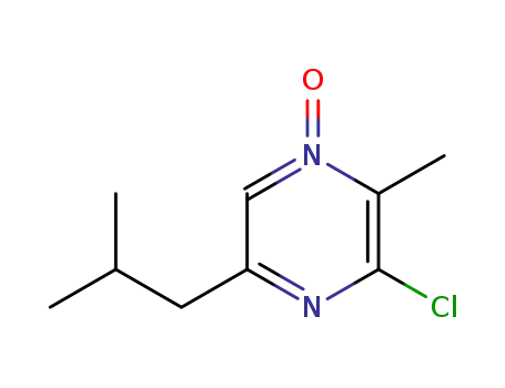 3-Chloro-5-isobutyl-2-methyl-pyrazine 1-oxide