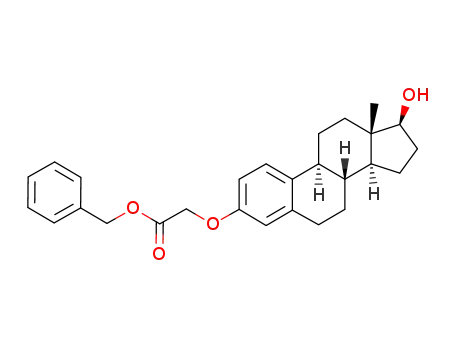 ((8R,9S,13S,14S,17S)-17-Hydroxy-13-methyl-7,8,9,11,12,13,14,15,16,17-decahydro-6H-cyclopenta[a]phenanthren-3-yloxy)-acetic acid benzyl ester