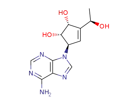 Molecular Structure of 138571-54-7 (6'-C-methylneplanocin A)