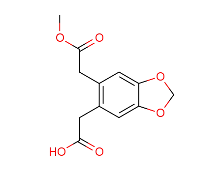 1,3-Benzodioxole-5,6-diacetic acid, monomethyl ester