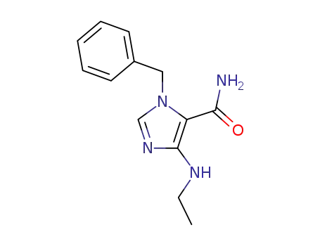 1H-Imidazole-5-carboxamide, 4-(ethylamino)-1-(phenylmethyl)-