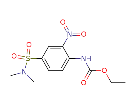 4-ethoxycarbonylamino-3-nitrobenzene-N,N-dimethylsulfonamide