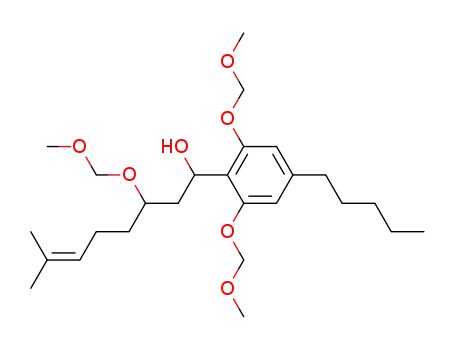Benzenemethanol,
2,6-bis(methoxymethoxy)-a-[2-(methoxymethoxy)-6-methyl-5-heptenyl]-
4-pentyl-