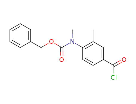 (4-Chlorocarbonyl-2-methyl-phenyl)-methyl-carbamic acid benzyl ester