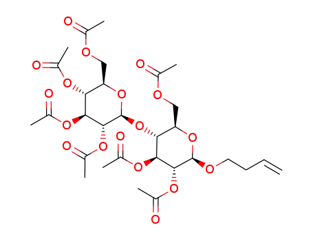 but-3-enyl hepta-O-acetyl-β-cellobioside