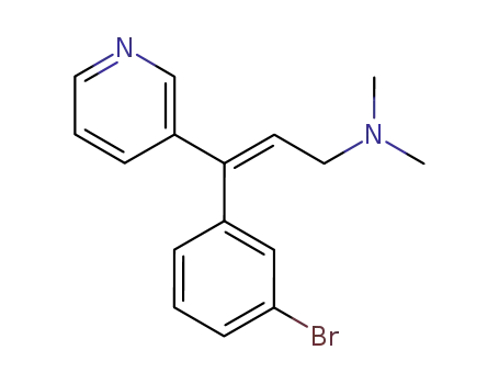 (E)-3-(3-bromophenyl)-N,N-dimethyl-3-(3-pyridyl)allylamine