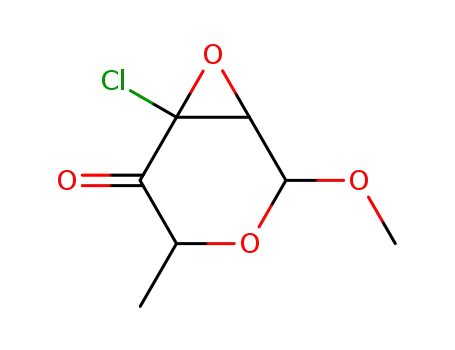 6-Chloro-2-methoxy-4-methyl-3,7-dioxa-bicyclo[4.1.0]heptan-5-one