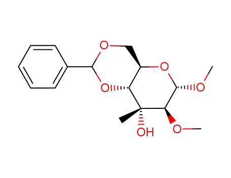 methyl 4,6-O-benzylidene-3-C-methyl-2-O-methyl-α-D-altropyranoside