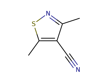 4-Isothiazolecarbonitrile, 3,5-dimethyl-