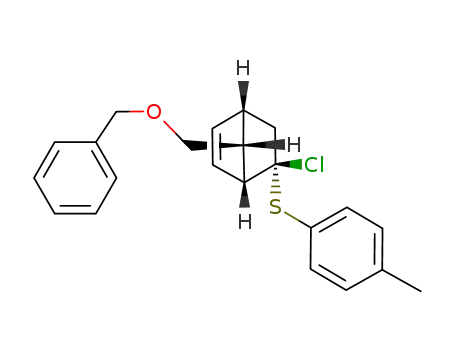 (1S,4R,5R,7R)-7-Benzyloxymethyl-5-chloro-5-p-tolylsulfanyl-bicyclo[2.2.1]hept-2-ene