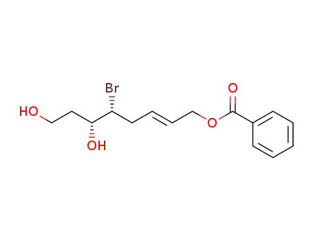 (5R,6R)-(2E)-1-benzoyloxy-5-bromo-2-octene-6,8-diol