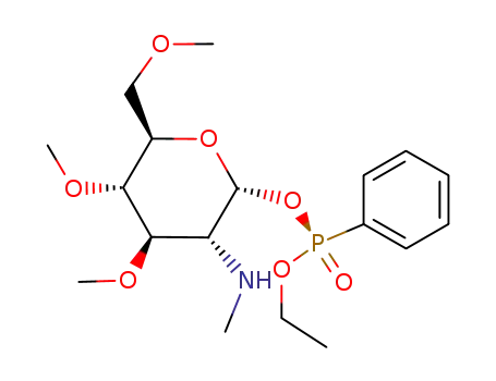 (S)-Phenyl-phosphonic acid (2R,3R,4R,5S,6R)-4,5-dimethoxy-6-methoxymethyl-3-methylamino-tetrahydro-pyran-2-yl ester ethyl ester